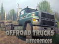 Spēle Offroad Trucks Differences