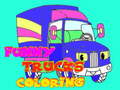 Spēle Funny Trucks Coloring