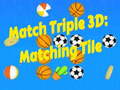 Spēle Match Triple 3D: Matching Tile