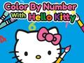 Spēle Color By Number With Hello Kitty