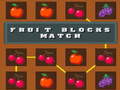 Spēle Fruit Blocks Match