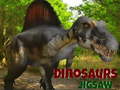 Spēle Dinosaurs Jigsaw