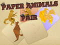 Spēle Paper Animals Pair