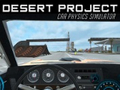 Spēle Desert Project Car Physics Simulator