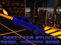 Spēle Crazy Car Stunts: Rebel Martian Base