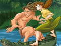 Spēle Tarzan Jigsaw Puzzle Collection
