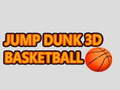 Spēle Jump Dunk 3D Basketball