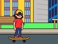 Spēle Skateboard Wheelie