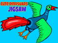 Spēle Cute Dinosuars Jigsaw