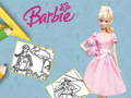 Spēle Barbie Doll Coloring Book