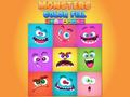 Spēle Monsters Color Fill