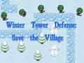 Spēle Winter Tower Defense: Save The village