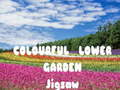 Spēle Colourful Flower Garden Jigsaw