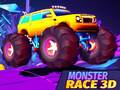 Spēle Monster Race 3d