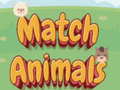 Spēle Match Animals