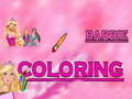 Spēle Barbie Coloring 