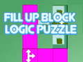 Spēle Fill Up Block Logic Puzzle