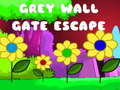 Spēle Grey Wall Gate Escape