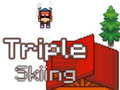Spēle Triple Skiing 2D