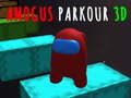 Spēle Amog Us parkour 3D