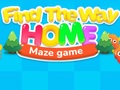 Spēle Find The Way Home Maze Game