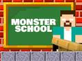 Spēle Monster School: Roller Coaster & Parkour