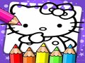 Spēle Hello Kitty Coloring Book 