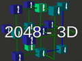 Spēle 2048 - 3D