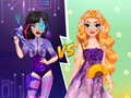 Spēle Princesses Cyber Robot vs Nature