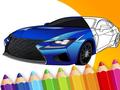 Spēle Japanese Luxury Cars Coloring Book 