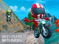 Spēle Crazy 2 Player Moto Racing