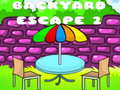 Spēle Backyard Escape 2