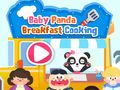 Spēle Baby Panda Breakfast Cooking