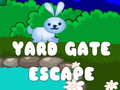 Spēle Yard Gate Escape