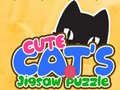Spēle Cute Cats Jigsaw Puzzle
