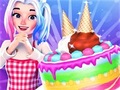 Spēle Cute Doll Cooking Cakes