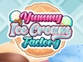 Spēle Yummy Ice Cream Factory