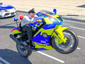 Spēle Police Bike Stunt Race Game