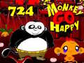 Spēle Monkey Go Happy Stage 724