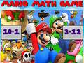 Spēle Mario Math Game