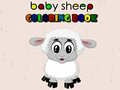 Spēle Baby sheep ColoringBook