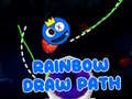 Spēle Rainbow Draw Path