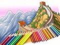 Spēle Coloring Book: The Great Wall
