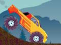 Spēle Monster Truck Hill Driving 2D