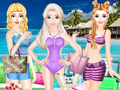 Spēle Girls Summer Vacation Fashion