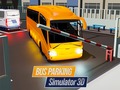 Spēle Bus Parking Simulator 3d
