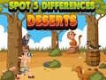 Spēle Spot 5 Differences Deserts