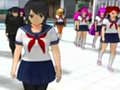 Spēle Sakura School Girl Yandere Simulator