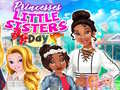 Spēle Princesses Little Sisters Day