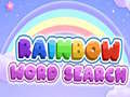 Spēle Rainbow Word Search